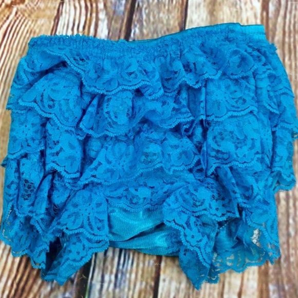 New Baby Lace Bloomers Diaper Covers Ruffle Butts - Picture 5 of 8